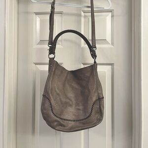 Frye Melissa Whipstitch Leather Hobo